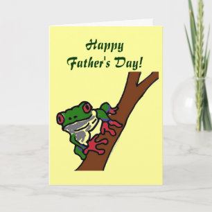 ZD- Happy Father's Day! Frog card