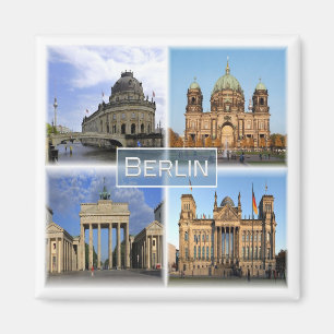 zDE018 BERLIN Germany, Fridge Magnet