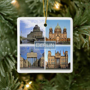 zDE018 BERLIN Germany,reichstag building museum is Ceramic Ornament