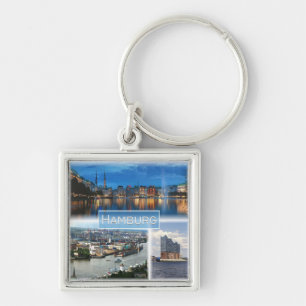 zDE021 HAMBURG Germany, Key Ring