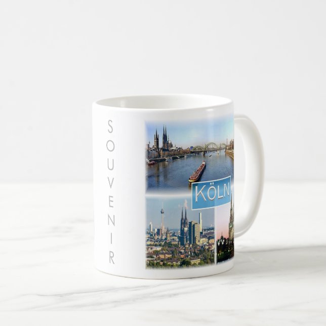 zDE025 COLOGNE KÖLN Germany, Europe, Coffee Mug (Front Right)