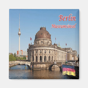 zDE061 BERLIN Museum Island Germany - Fridge Magnet