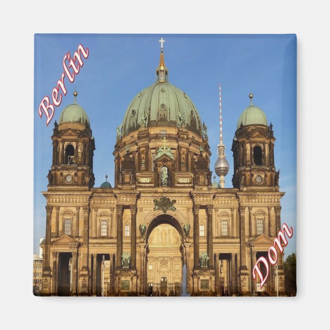 zDE067 BERLIN Berliner Dom, Germany, Fridge Magnet (Front)