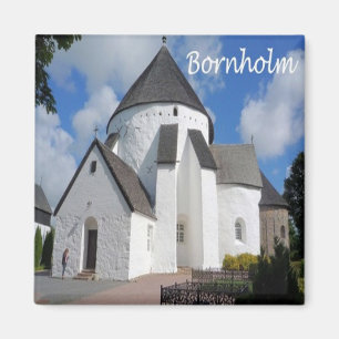 zDK004 BORNHOLM Denmark - Fridge Magnet