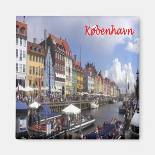 zDK005 Copenhagen Kopenhagen Denmark, Fridge Magnet