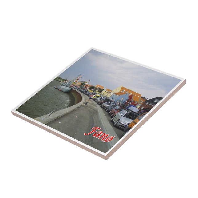 zDK011 FANO seafront Frisian Islands, Denmark, Tile (Side)