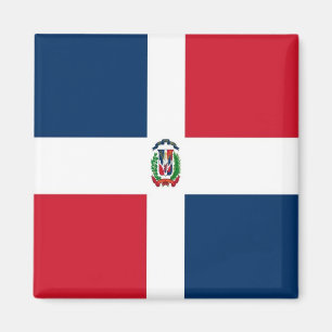 zDO001 DOMINICAN REPUBLIC, Flag, America, Fridge   Magnet