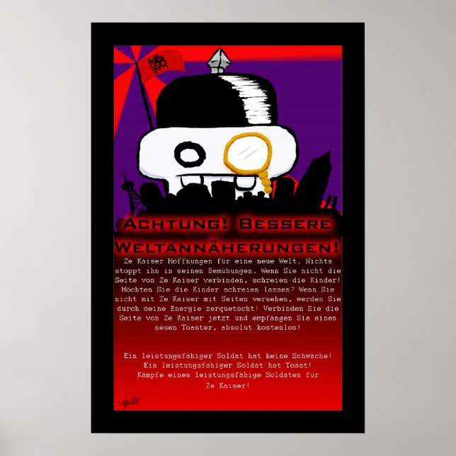 Ze Kaiser Poster (Front)