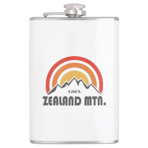 Zealand Mountain New Hampshire Hip Flask