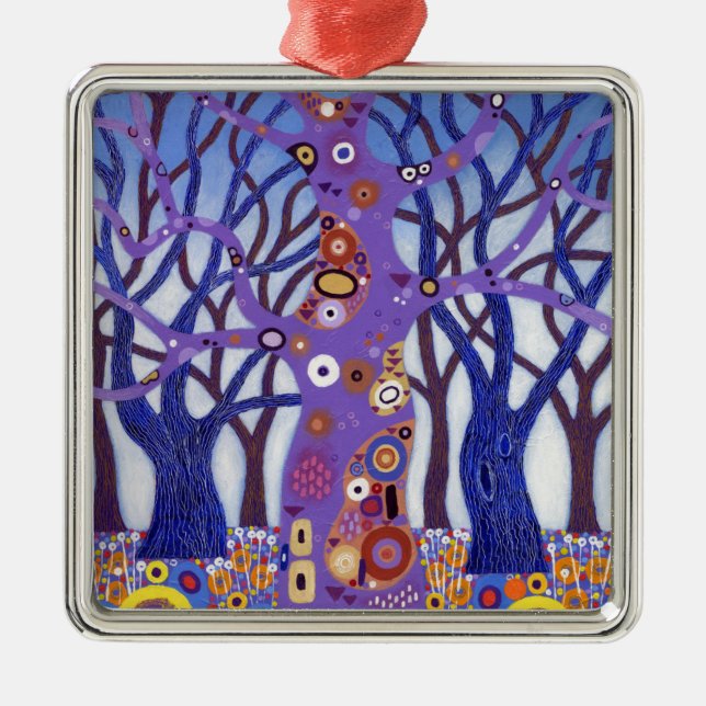 Zebedee Too 2012 Metal Tree Decoration (Front)