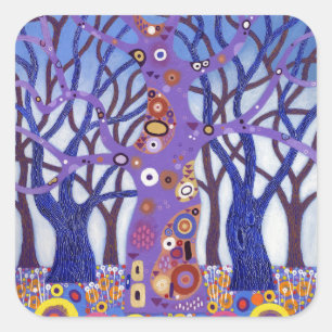 Zebedee Too 2012 Square Sticker