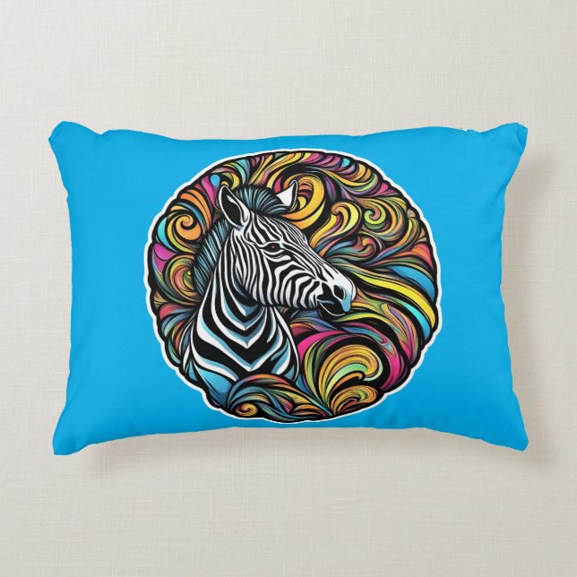 Zebra 1 decorative cushion (Front)