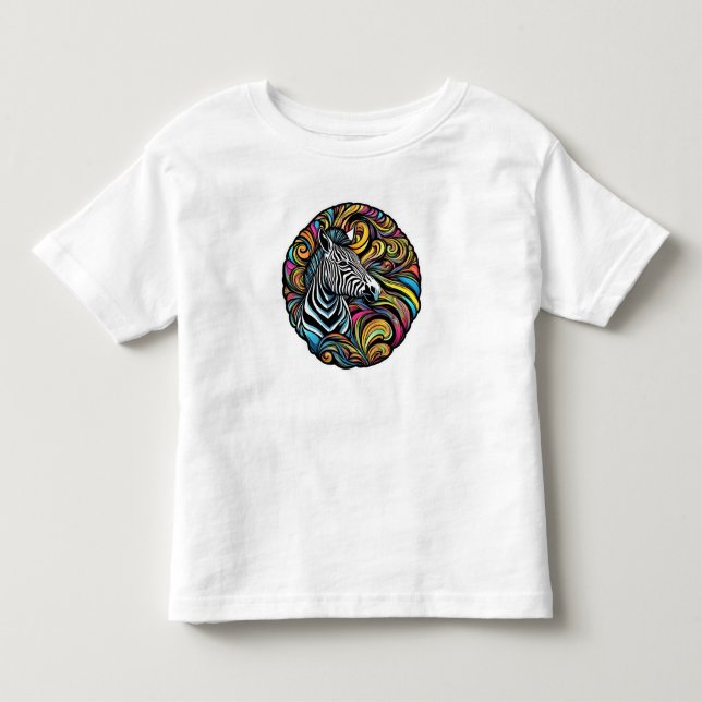 Zebra 1 toddler T-Shirt (Front)