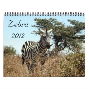 zebra 2012 calendar