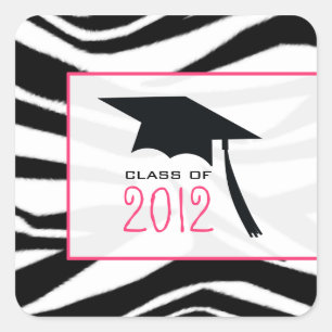 Zebra 2012 Graduation Sticker