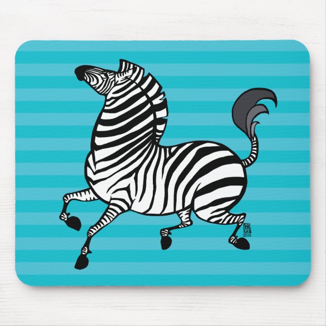 Zebra 3 Mousepad (Front)