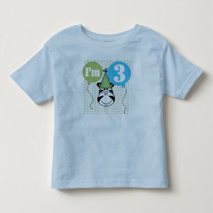 Zebra 3rd Birthday T-shirt