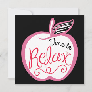 Zebra ABC's Teacher Appreciation Cards