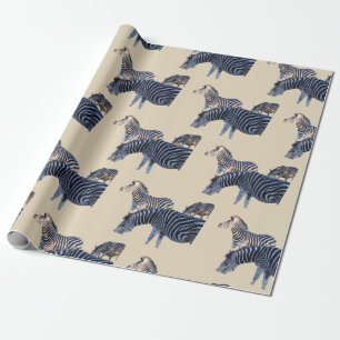 Zebra Africa Wrapping Paper