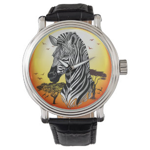 Zebra African Savanna Wild Animal Watch