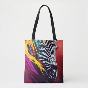 Zebra Animal Discovery Adventure Nature Planet Tote Bag