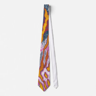 Zebra animal fur 5 tie