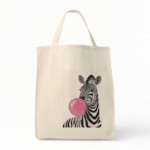 Zebra Animal Print Handbag