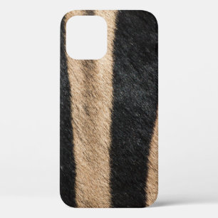 ZEBRA ANIMAL PRINT STRIPE iPhone 12 CASE