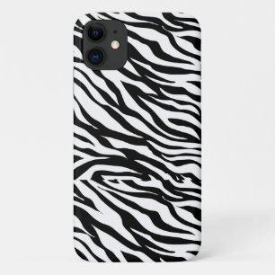 Zebra Animal Skin Print Pattern-15391 iPhone 11 Case