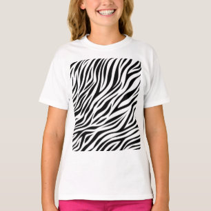 Zebra Animal Skin Print Pattern-15391 T-Shirt