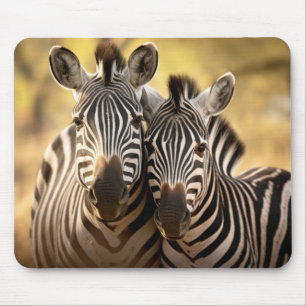 Zebra Animal Wild Beauty Freedom Wilderness Nature Mouse Mat