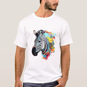 Zebra Animal World Wildlife Beauty Adventure T-Shirt