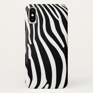 Zebra Animalprint iPhone X Case