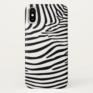 Zebra Animalprint iPhone X Case