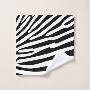 Zebra Animalprint Wash Cloth