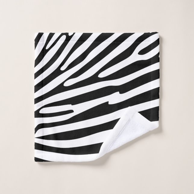 Zebra Animalprint Wash Cloth (Wash Cloth)