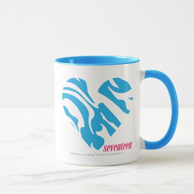 Zebra Aqua 2 Mug (Right)