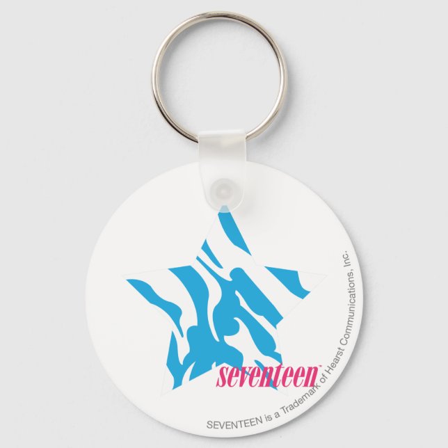 Zebra Aqua 3 Key Ring (Front)