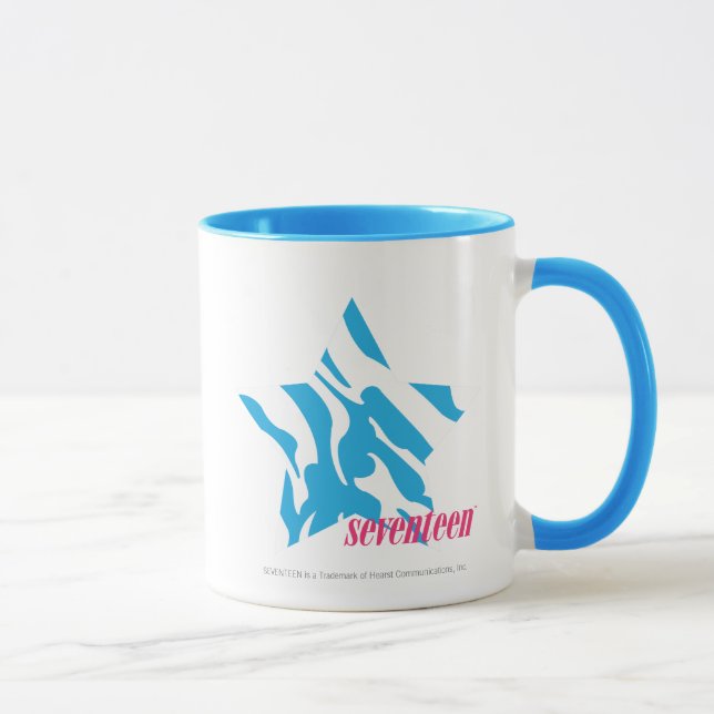 Zebra Aqua 3 Mug (Right)