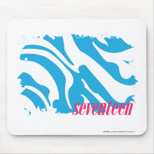 Zebra Aqua 4 Mouse Mat