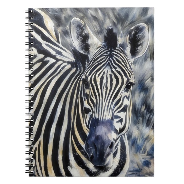 Zebra Art Journal Notebook (Front)