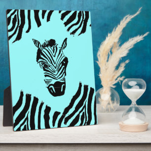 Zebra Art Plaque