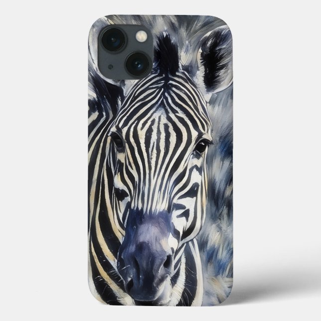 Zebra Art Sweet Face Phone Case (Back)