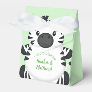 Zebra Baby Shower Favour Box
