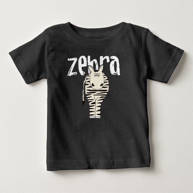 Zebra Baby T-Shirt (Front)