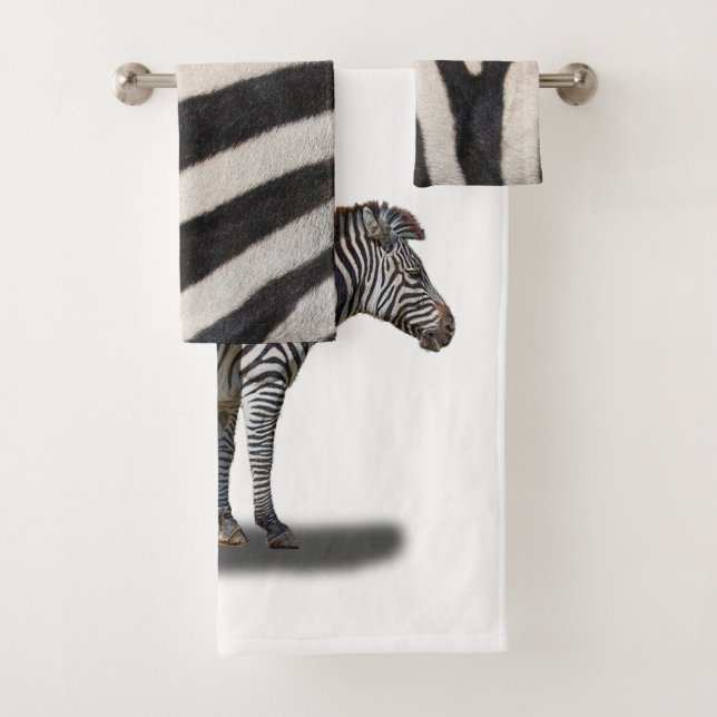 ZEBRA BATH TOWEL SET (Insitu)