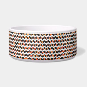 Zebra Black and Orange Print