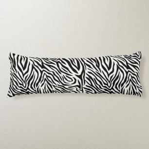 Zebra Body Pillow 20" x 54"
