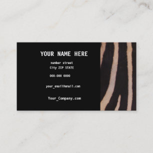 ZEBRA Business Card