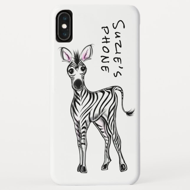 Zebra Case-Mate iPhone Case (Back)